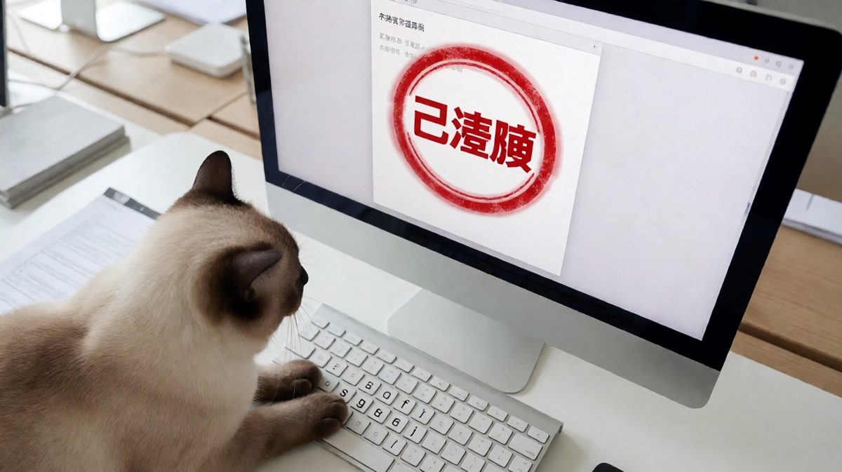 您的报告已被喵改