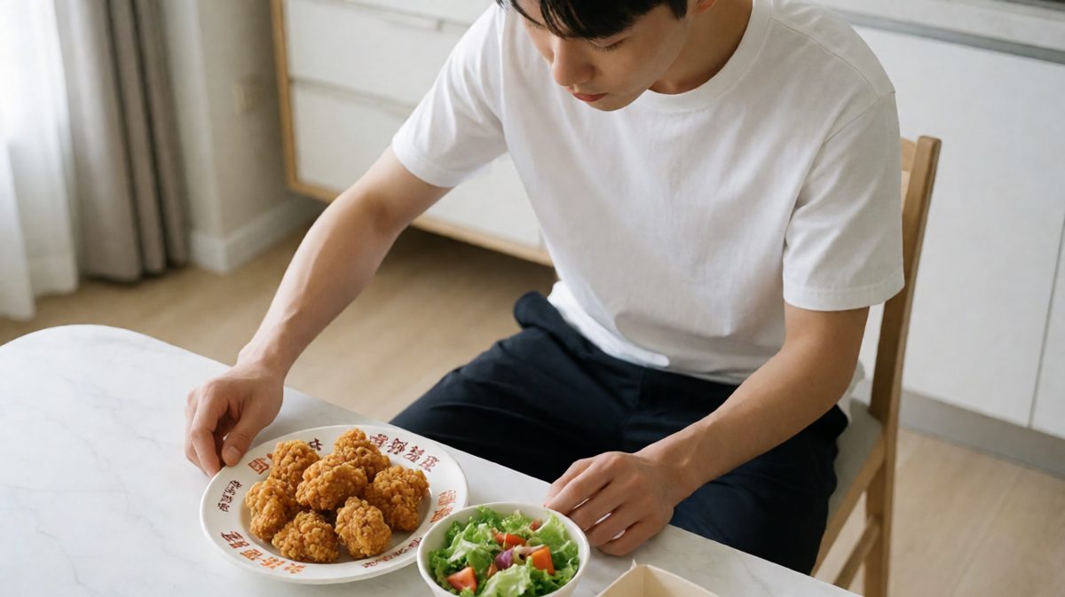 说服自己选择沙拉