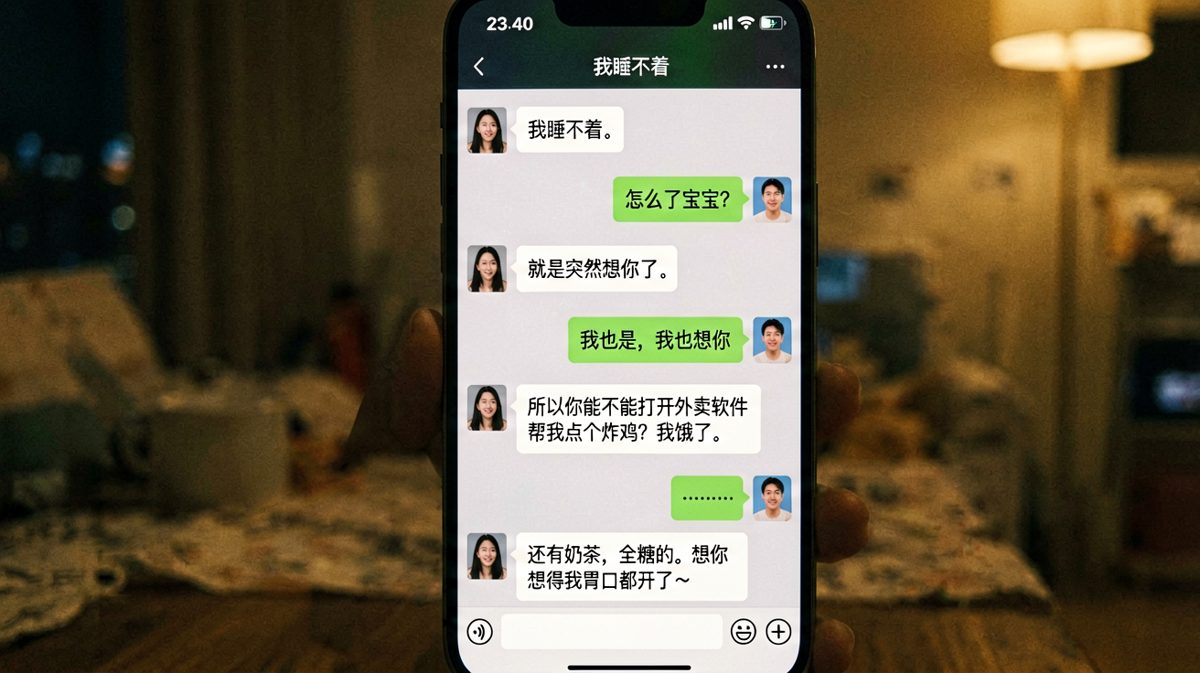 深情告白之后是炸鸡奶茶，反转让人直呼内行
