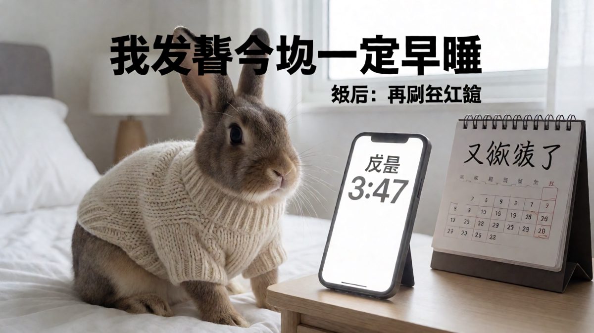 熬夜冠军的深夜自我修养