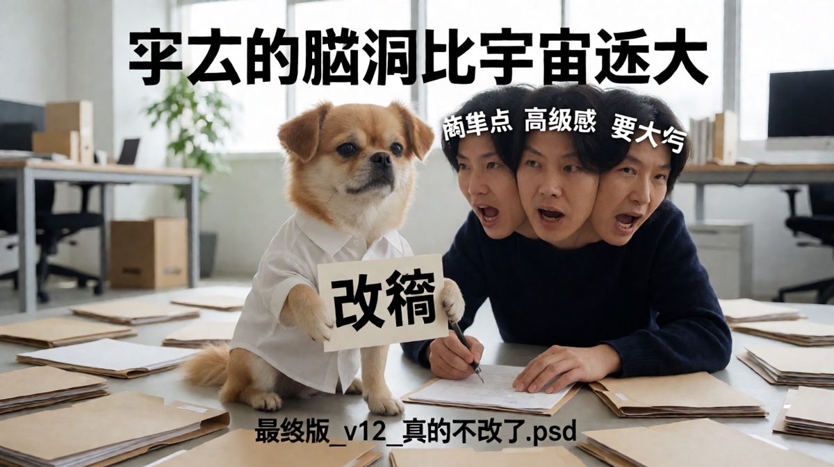 设计师的终极噩梦：甲方说'感觉不对'