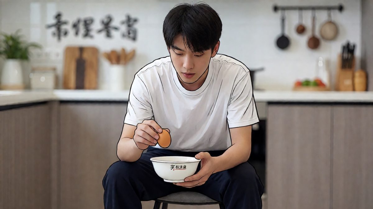 蛋壳：我下来了