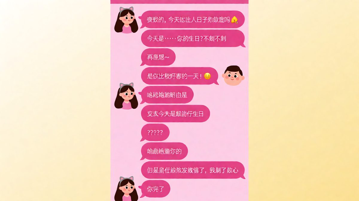 求生欲拉满的试探，差点被'前任生日'吓到的极限拉扯