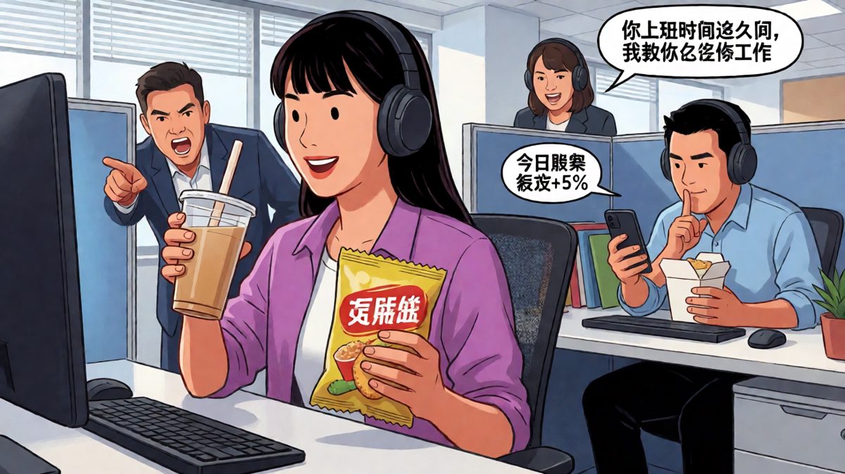 老板抓包员工摸鱼，结果回头发现自己也在摸鱼