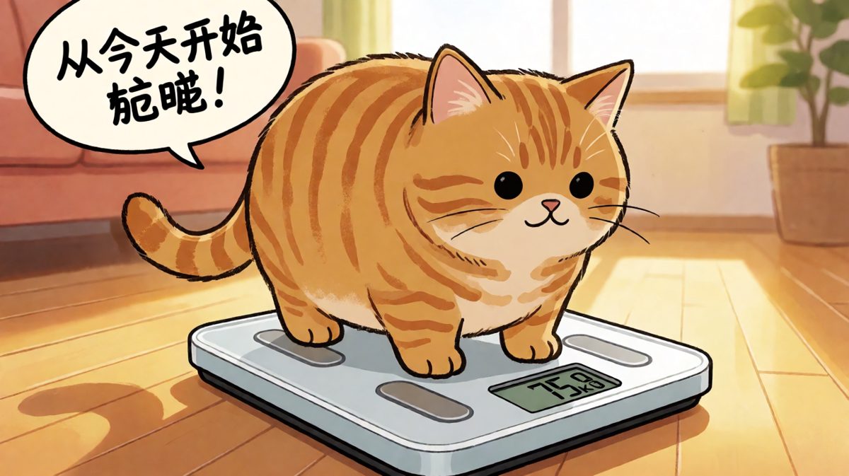 看到体重数字的瞬间，flag 立下。