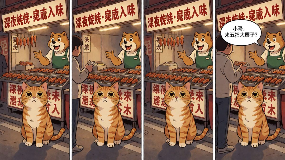 刚出健身房就撞见烧烤摊，flag 裂了一条缝。