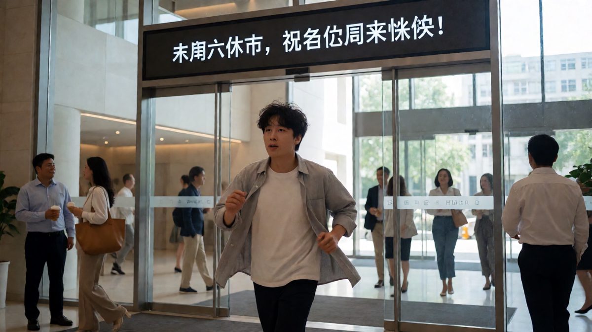 到达公司才惊觉——今天竟是周六！