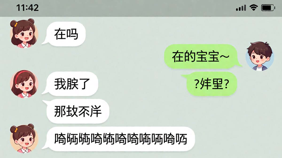 「我胖了」经典陷阱话题的翻车现场，男友精准踩雷。
