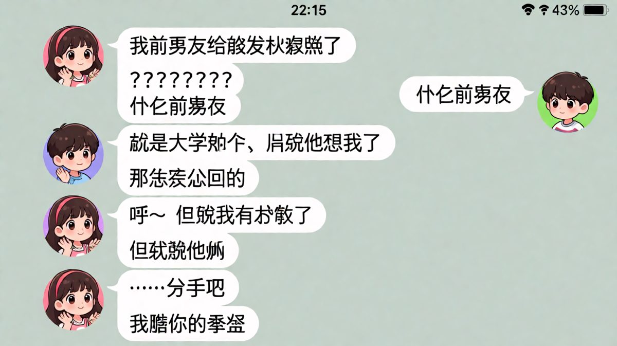 极限拉扯试探男友的反应，结局让男方心态崩了又好了。