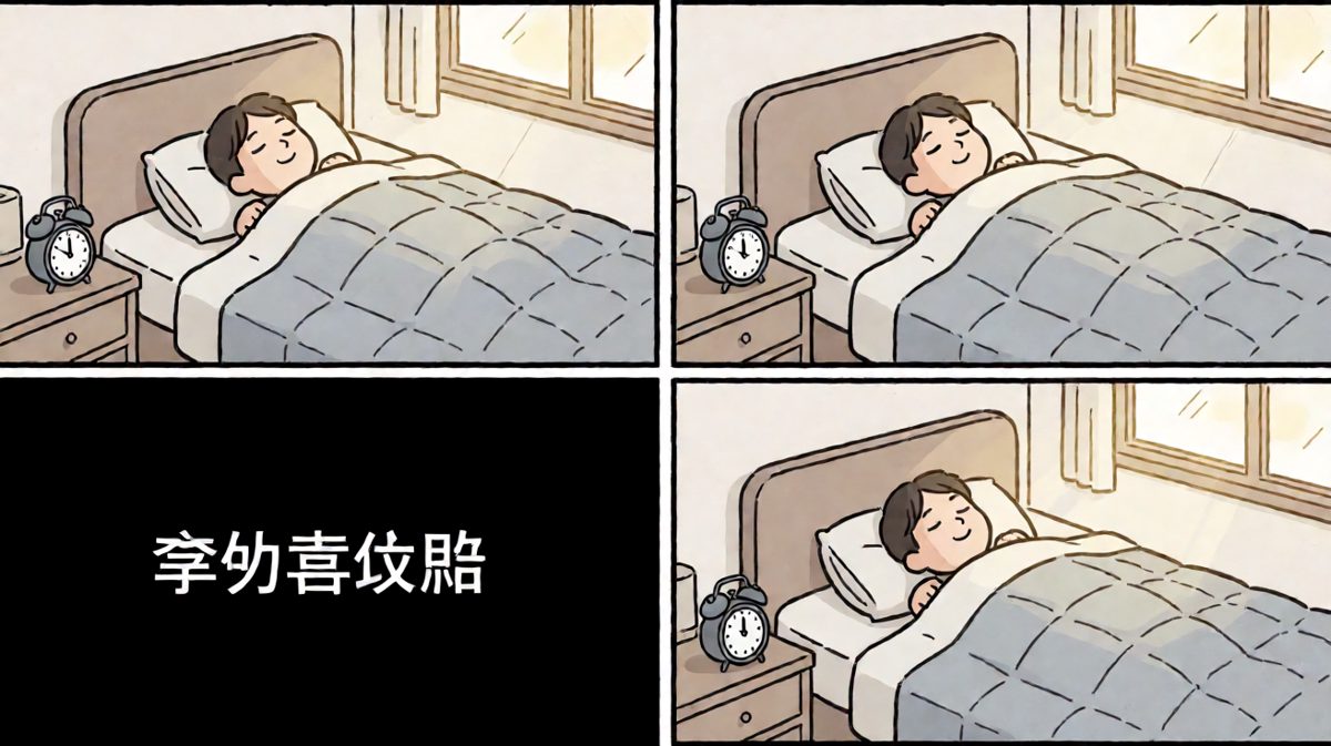 重新躺下，世界和平