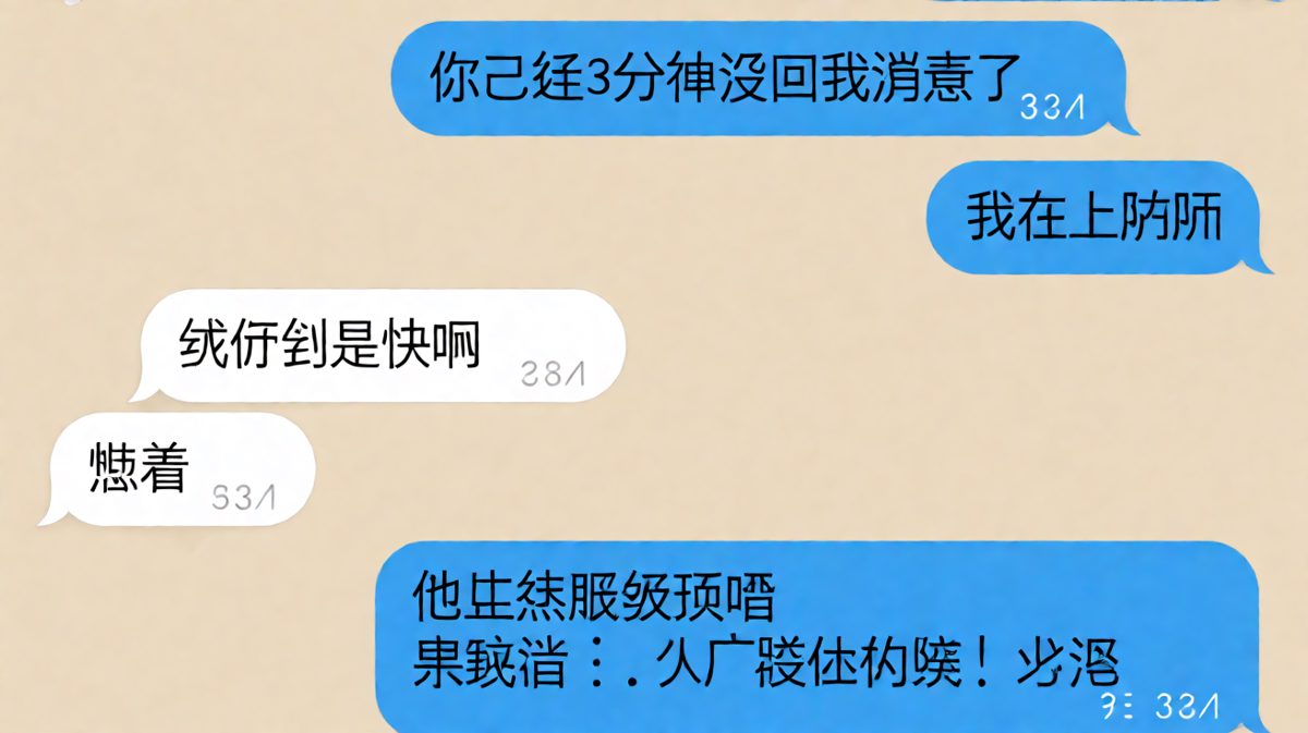男生上厕所不回消息，被女生截图告状到闺蜜群