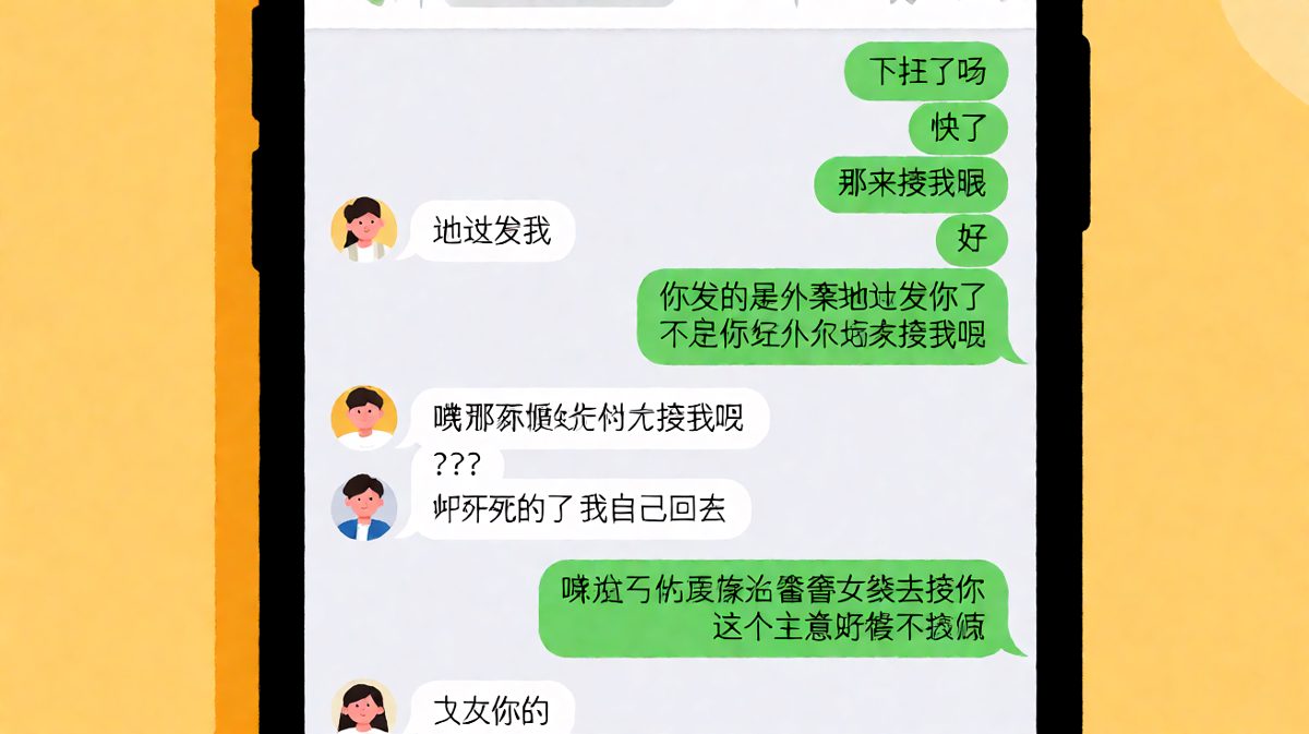 随便找个地方接我——这句威胁比穿女装还可怕