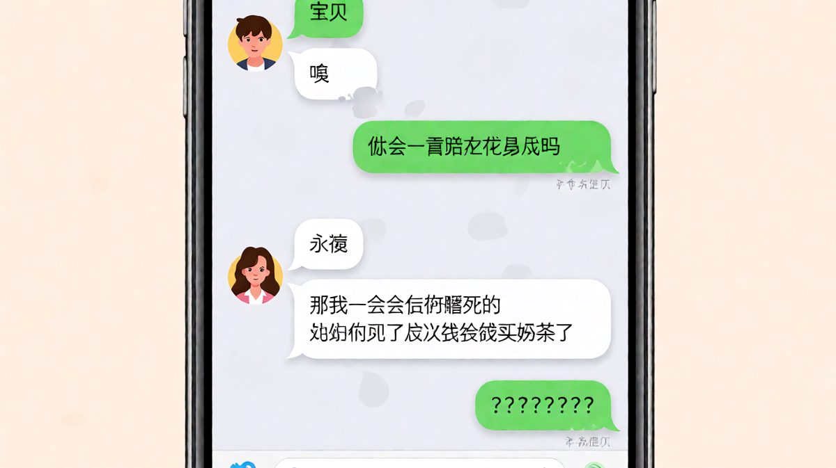 永远陪你——的条件是：你得活着给我买奶茶
