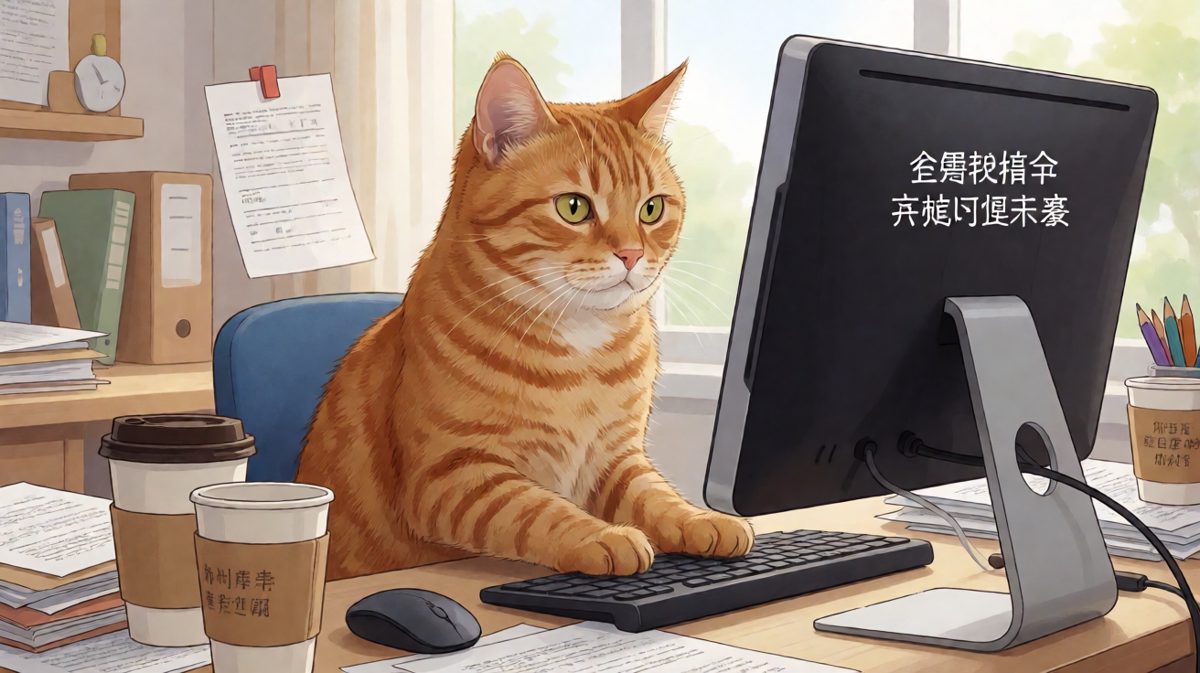 猫咪：这个文档我不写完不睡觉