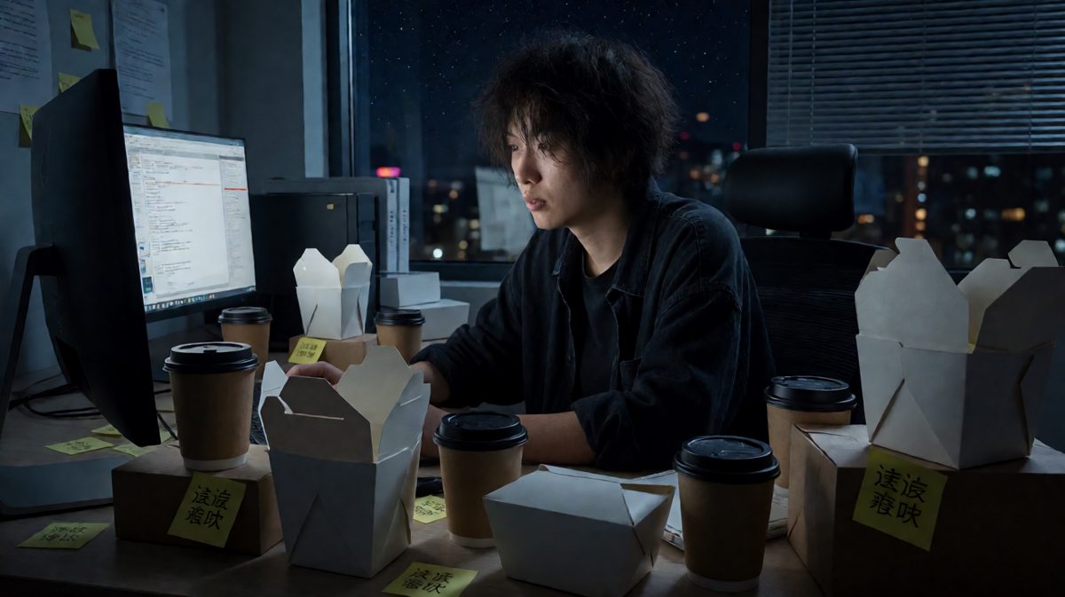 凌晨两点的公司，我的命是电脑给的