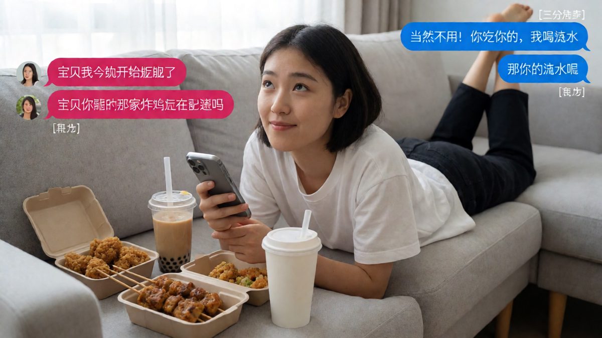 说减肥的女生，三分钟后点了一份双人份炸鸡