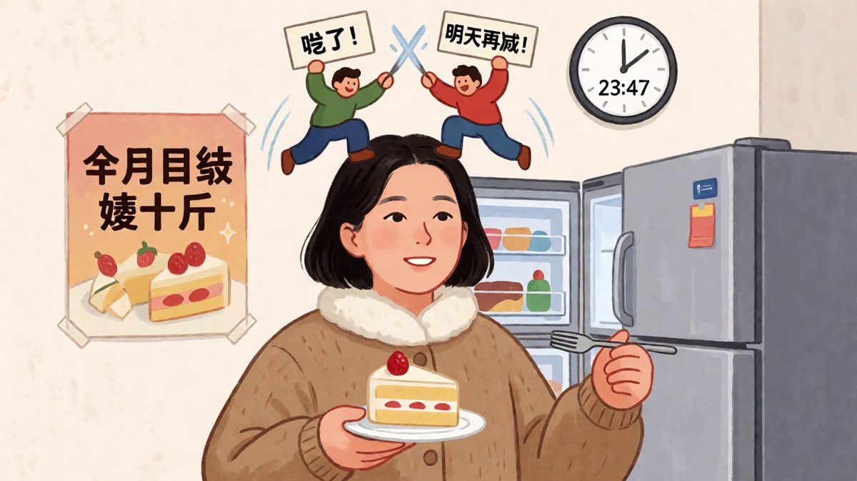 减肥这种事，交给明天的自己