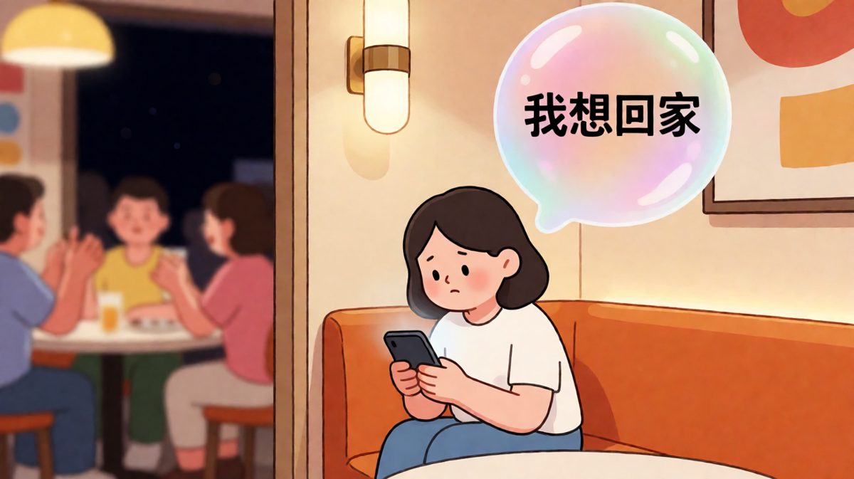 表面笑嘻嘻，心里已到家