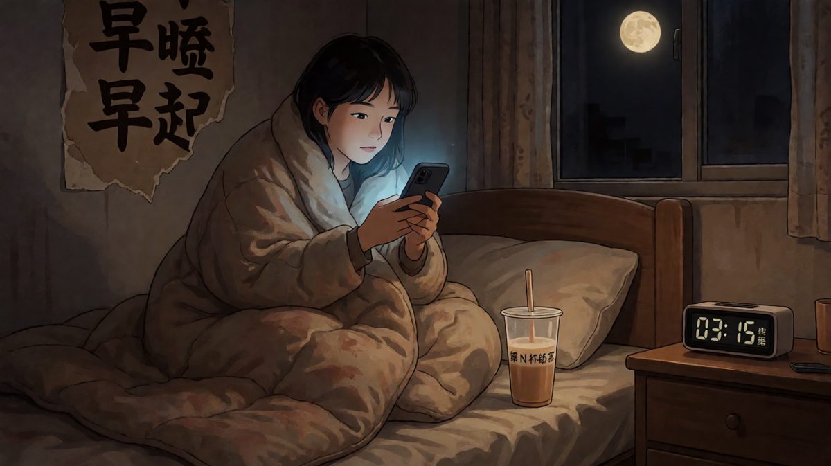 熬的不是夜，是自由