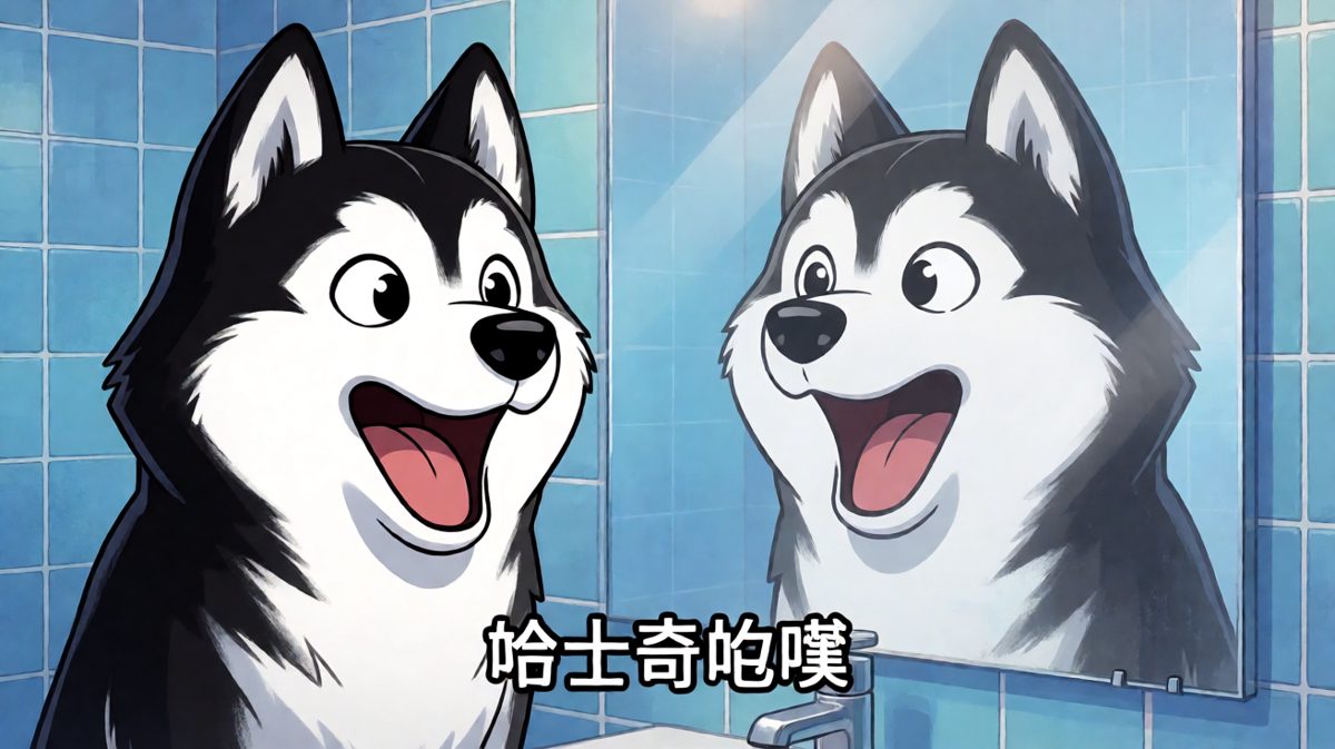 狗：你瞅啥！再瞅我报警了！