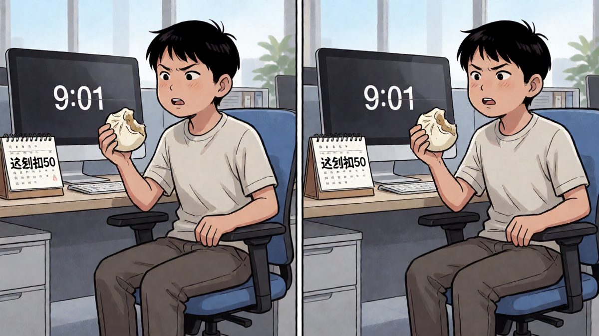 完美，还是迟到了……