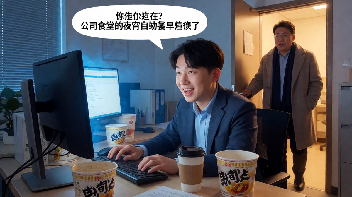 反转三：努力加班的真相——老板在逗你玩。