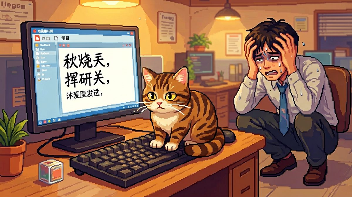 猫：这封邮件必须由本喵亲自敲定。