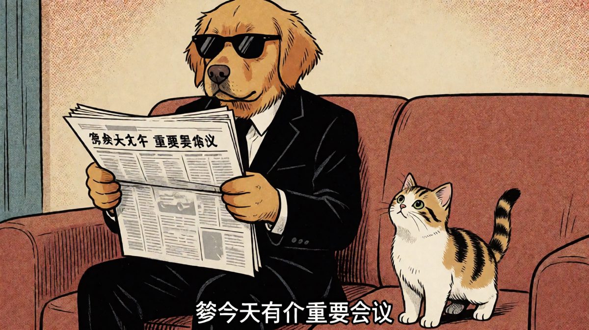 狗子学会穿衣服后，全家都得叫它老板。