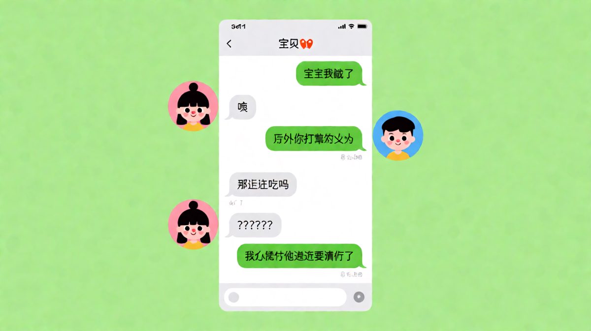男生喊饿求投喂，女生一句反问直接让他怀疑人生