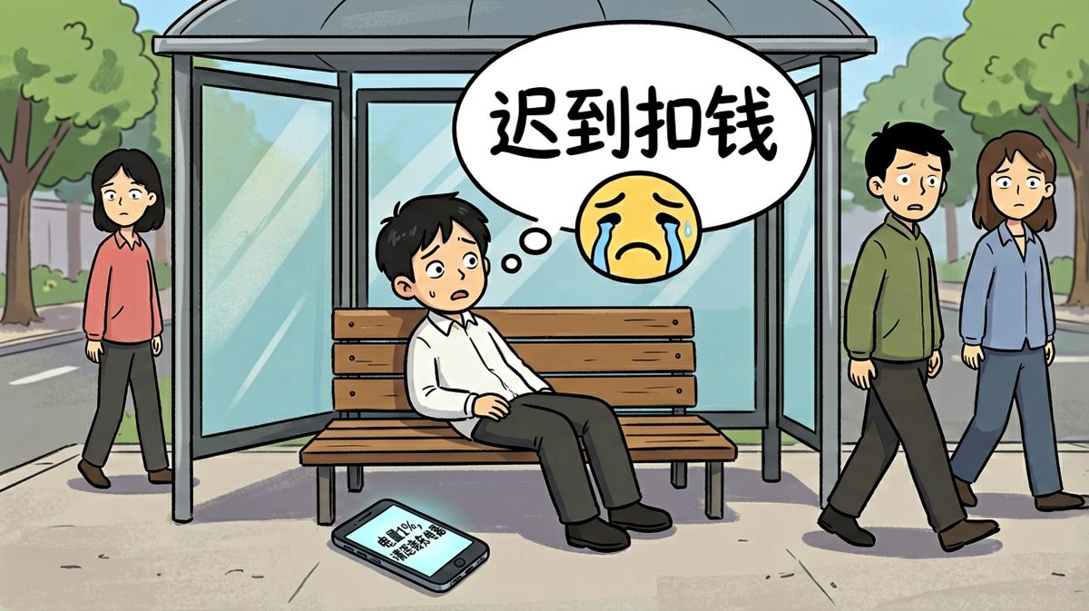 雪上加霜，手机也在这个时候选择放弃我。