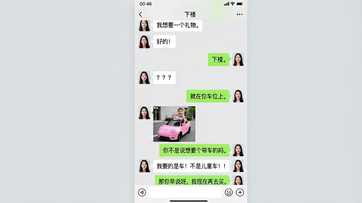 直男送礼物的离谱程度突破想象