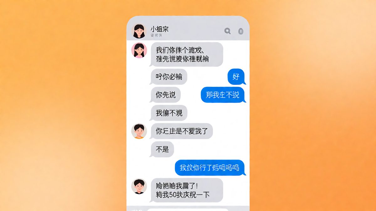 谁先说爱谁就输？输家默默掏了钱包