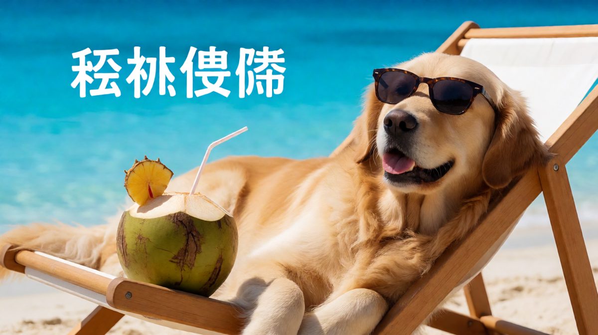 本汪的夏天没有KPI，只有防晒霜！