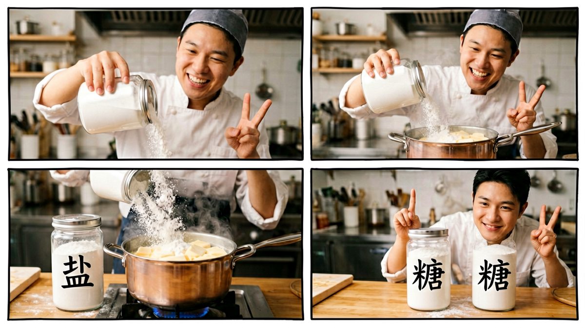 秘诀就是——多加点糖！