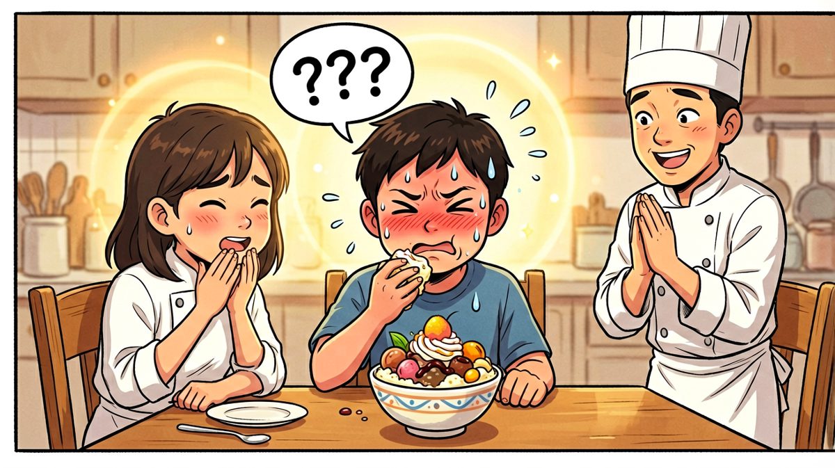 朋友：这到底是啥味道啊？