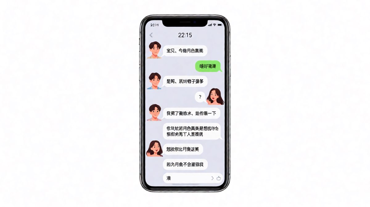 直男的浪漫从文艺开场到自曝被怼，一句'月亮不会反驳我'终结所有