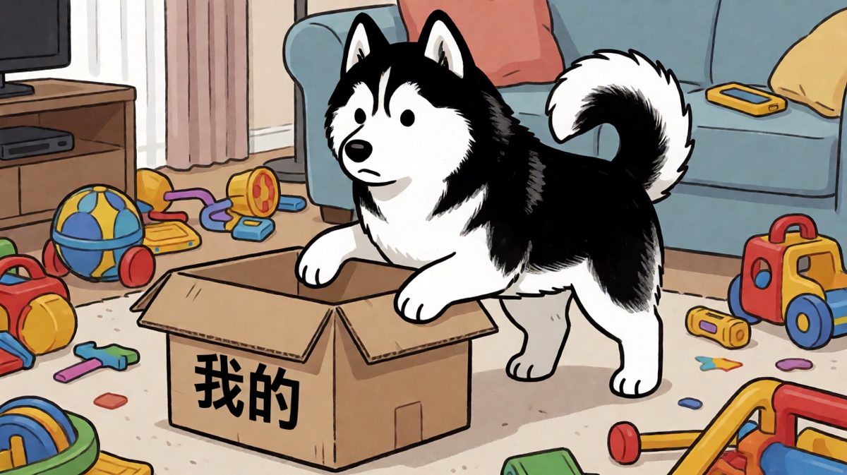 二哈：这个箱子价值连城，谁敢动试试