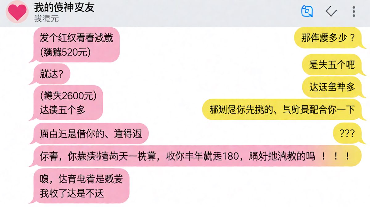 女生要红包考验诚意，男生反手算出逆天利息，反转让人哑口无言。