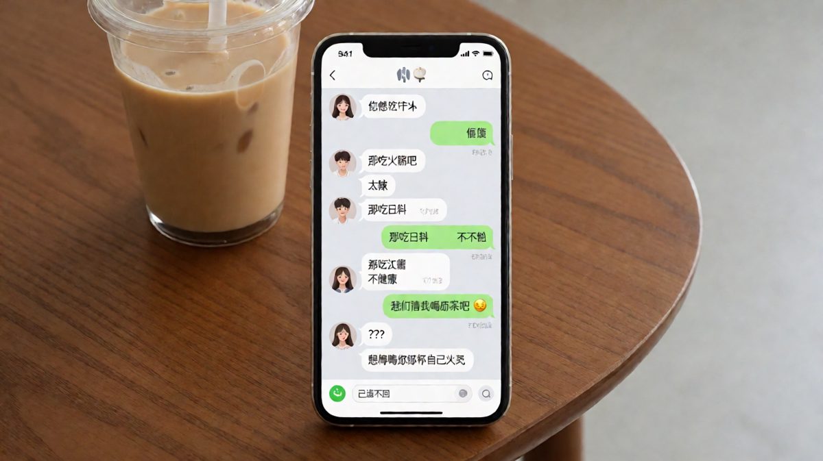 随便才是最难点的菜：男生最后图穷匕见想白嫖奶茶