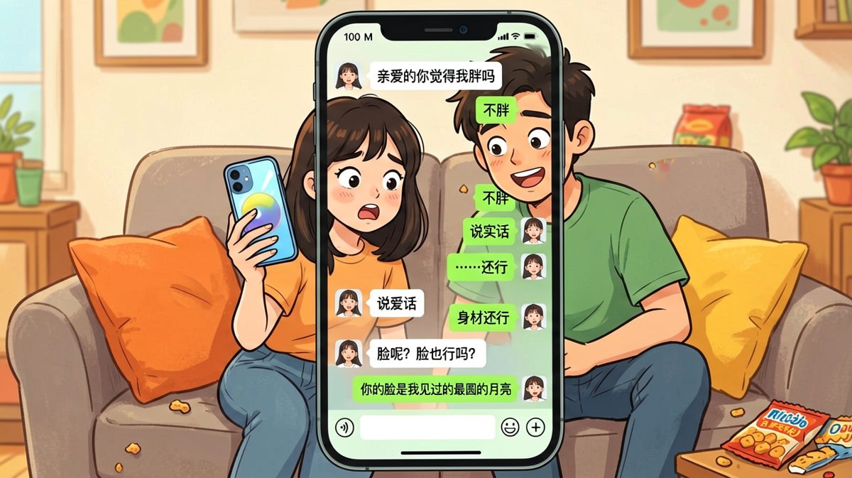 求生欲为零的情话，每一步都是送命题