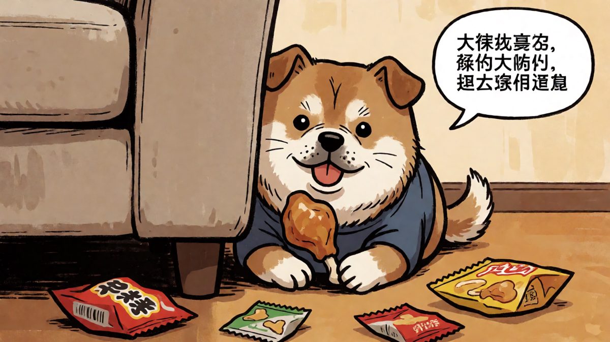 我只是在帮你们保管一下……嗝。