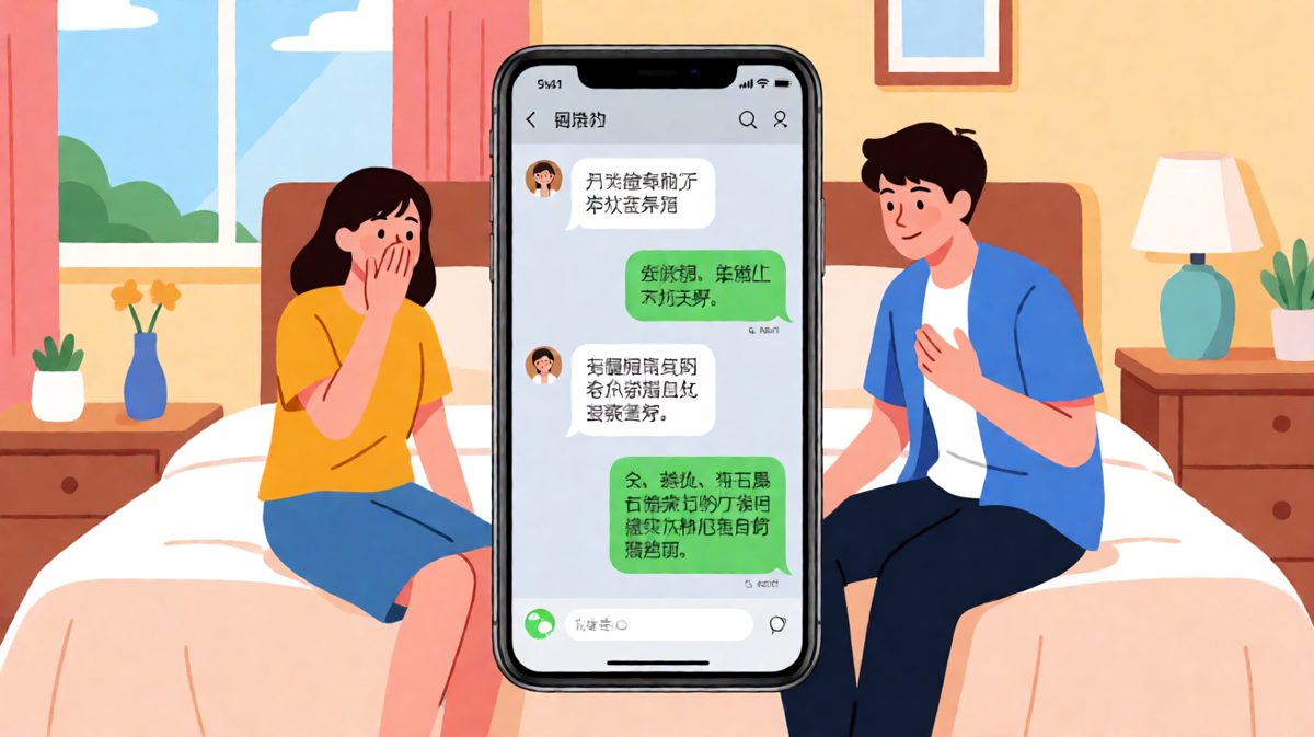 女生拿分手开涮，男生心脏差点停跳