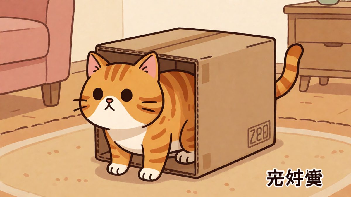 「只要我够努力，纸箱就能装下我的灵魂」