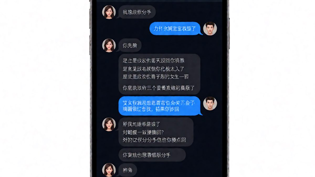一句分手引发的连环翻车，双向拉扯笑到拍桌