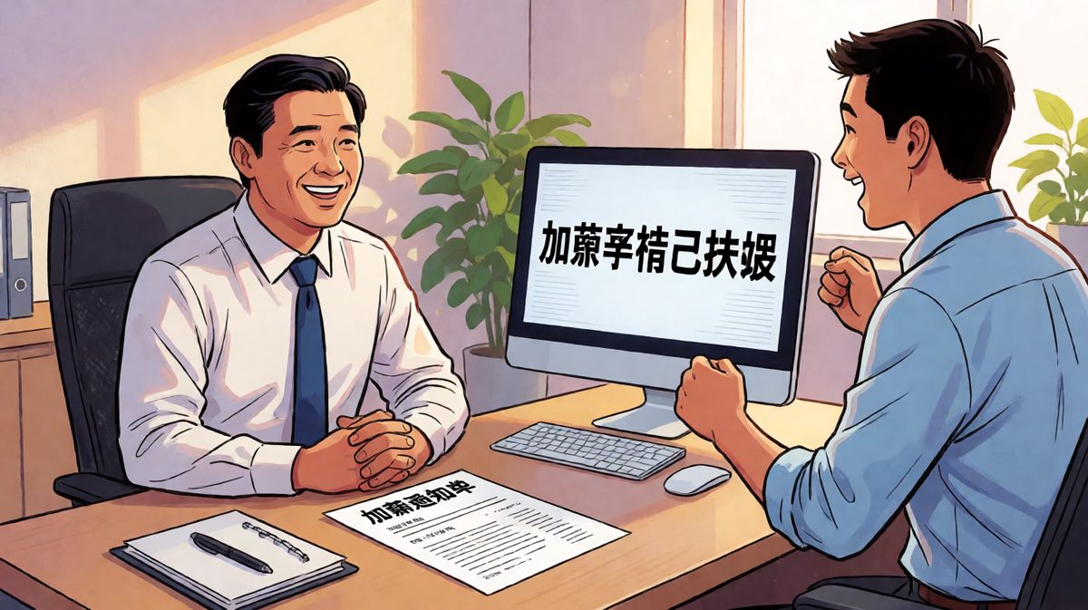 老板说要给小李涨工资，小李感动得差点哭出来