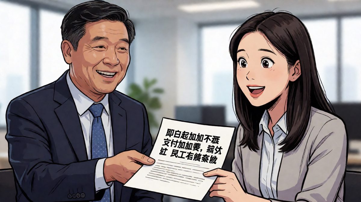 涨的是加班费，现在加班费没了