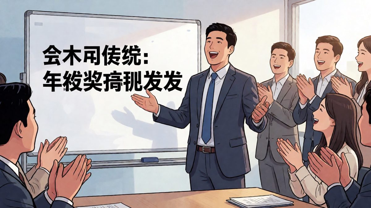 老板宣布年终奖提前发，全场欢呼