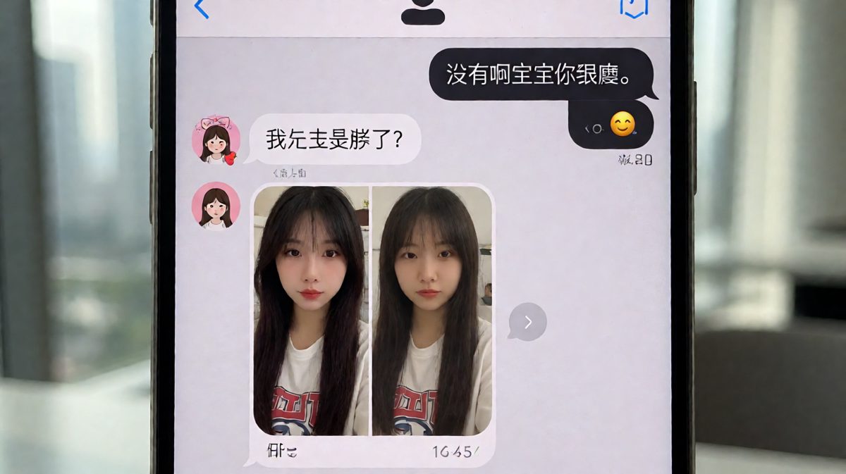 我问'我胖吗'，他说'没有啊'，直到我发了对比照……
