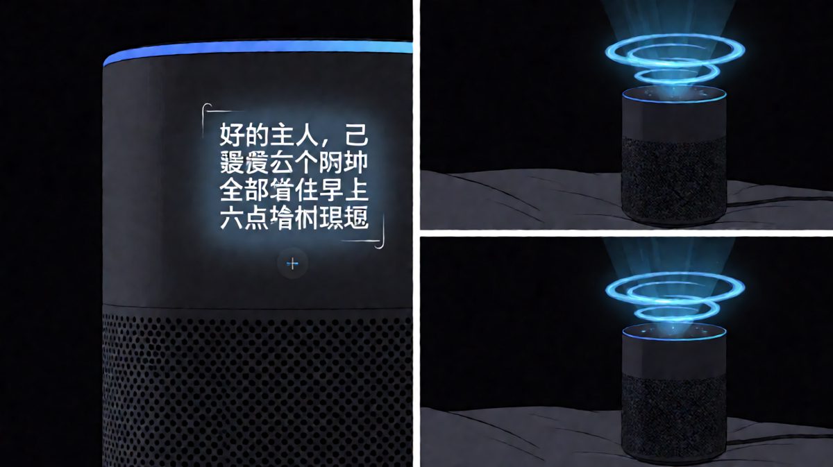 音箱自信满满地确认设置成功