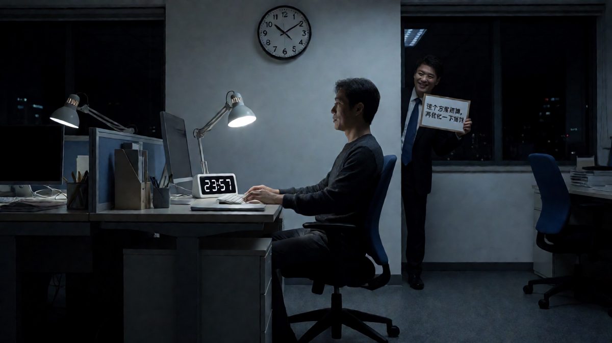 老板：再优化一下——员工：优化到明年吧